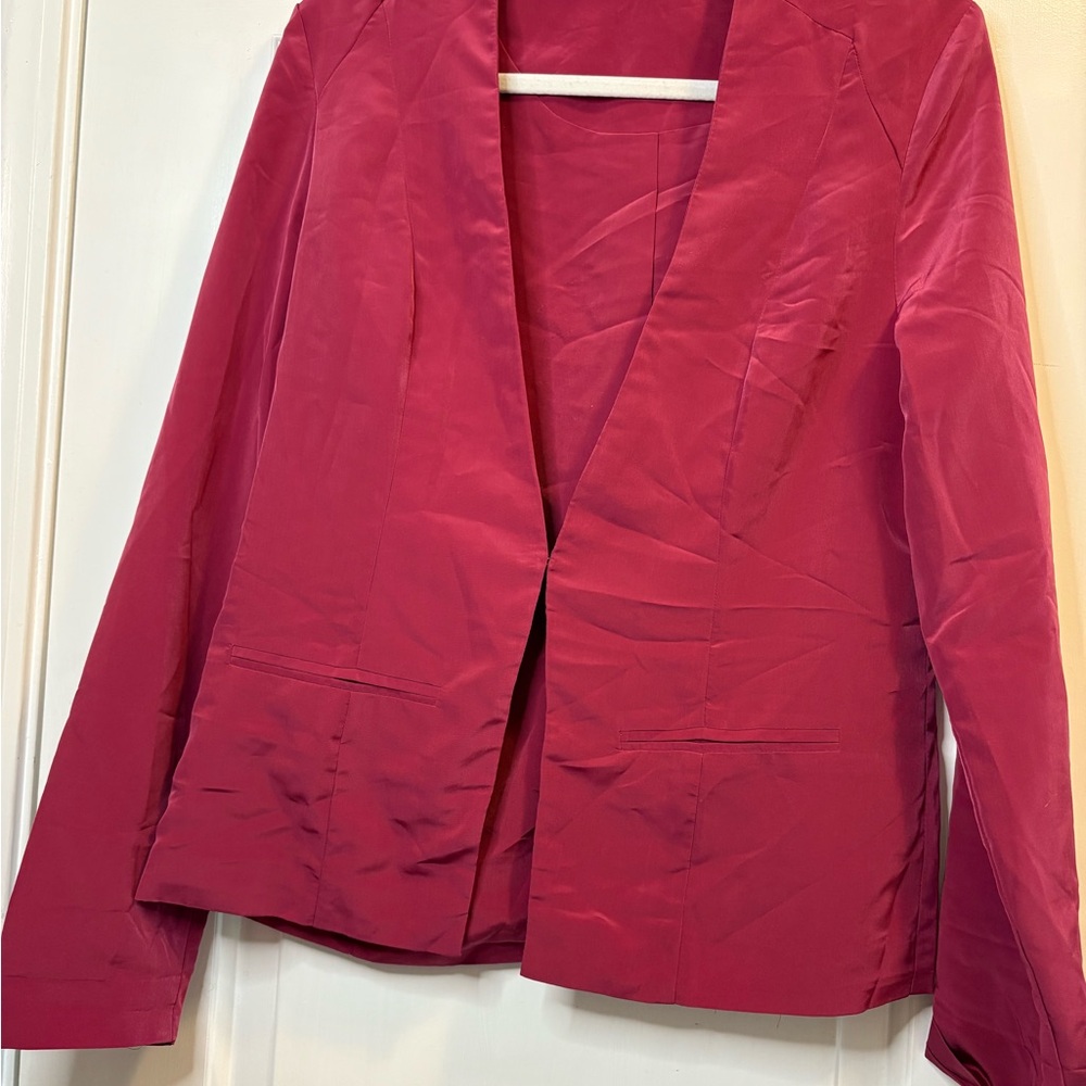 Maurices Vibrant Pink Blazer